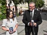 [WIDEO/FOTO] Braun: Precz z eurokomuną i żydokomuną. Prezentacja kandydatki Konfederacji do Europarlamentu