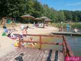 [FOTO] Nowe kąpielisko z piękną plażą, placem zabaw i noclegami