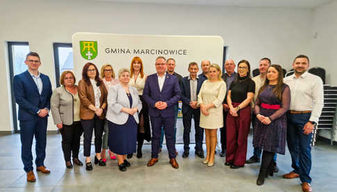 [FOTO] Uroczysta narada sołtysów gminy Marcinowice 