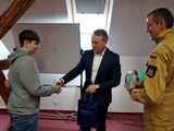 Michał Fornal laureatem gminnych eliminacji w konkursie Młodzież zapobiega pożarom