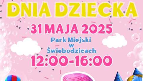 31.05, Świebodzice: Dzień Dziecka w Parku Miejskim