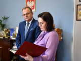 Setne urodziny pana Władysława. Jubilat świętował w gabinecie burmistrza [ZDJĘCIA]