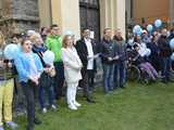 [FOTO] Obchodzili Dzień Świadomości Autyzmu. Ulicami miasta przeszedł niebieski marsz