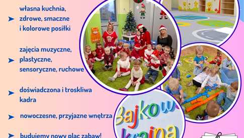 Trwa nabór do Żłobka Miejskiego w Żarowie. Są jeszcze wolne miejsca