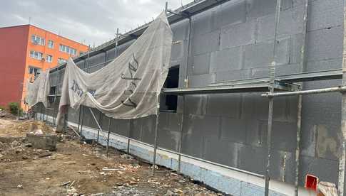 [FOTO] Trwają prace  przy żłobku na Osiedlu Sudeckim w Świebodzicach