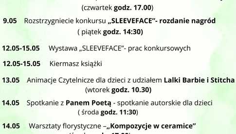 XXII Tydzień Bibliotek w żarowskiej bibliotece. Zobaczcie, co będzie się działo