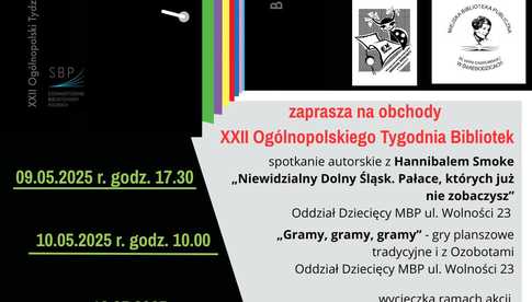 Obchody XXII Ogólnopolskiego Tygodnia Bibliotek w MBP Świebodzice