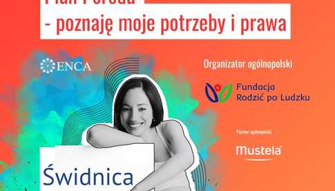 25.05, Świdnica: Spotkanie Plan porodu - poznaję moje potrzeby i prawa