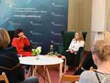 [FOTO] Spotkanie z Anitą Odachowską w świdnickiej bibliotece