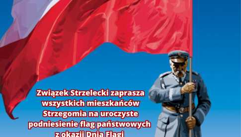 2.05, Strzegom: Uroczyste podniesienie flag państwowych