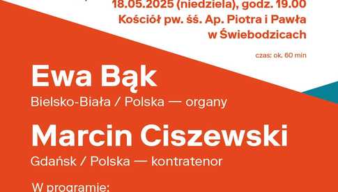 18.05, Świebodzice: Koncert z okazji 105. rocznicy Jana Pawła II