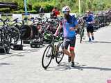 [DUŻO ZDJĘĆ] Bieg na przemian z jazdą na rowerze. Marconi Duathlon Świdnica wystartował po raz kolejny!