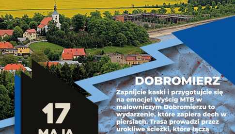 17.05, Dobromierz: Liga MTB XC Aglomeracji Wałbrzyskiej (kolarstwo)