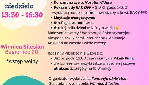 25.05, Bagieniec: Piknik Rodzinny Fundacji eRAKobiet