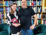 [FOTO] Piotr Kościelny spotkał się z czytelnikami żarowskiej biblioteki