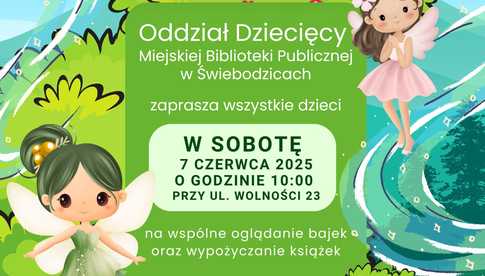 7.06, Świebodzice: Kinoranek z  biblioteką