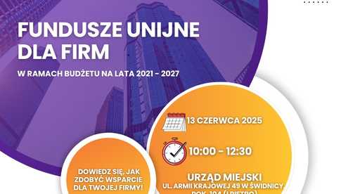 Bezpłatne spotkanie o funduszach europejskich już w najbliższy piątek! [PROGRAM]