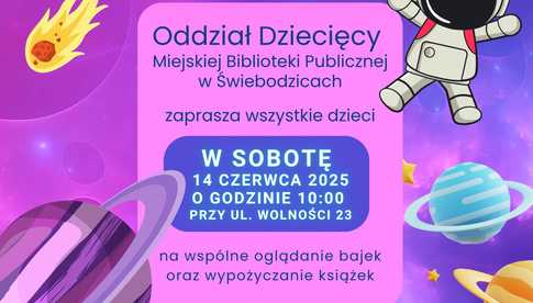 14.06, Świebodzice: Kinoranek z biblioteką