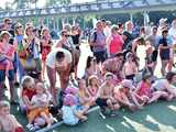 [WIDEO/FOTO] Tysiące baniek, mydlana wyspa i mnóstwo dobrej zabawy. Trwa 8. Mydlany Park Festiwal w Żarowie