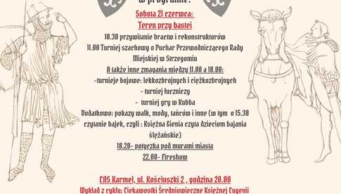 21-22.06, Strzegom: XII Turniej Rycerski