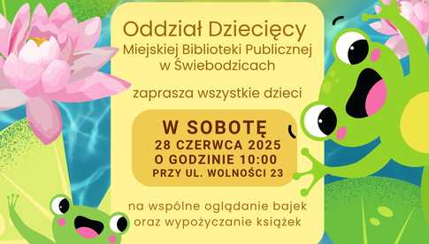 28.06, Świebodzice: Kinoranek z biblioteką