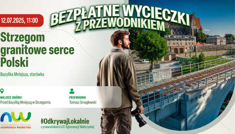 12.07, Strzegom: Bezpłatne wycieczki z przewodnikiem