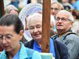 [WIDEO/FOTO] Pielgrzymi z całego regionu wyruszyli na Jasną Górę po raz dwudziesty drugi