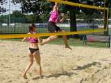 [FOTO] Siatkarskie miksty rywalizowały w turnieju plażówki