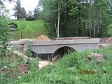 Przebudowa mostu w Sierpnicy