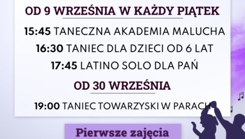 Zajęcia taneczne w Głuszycy