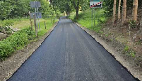 Wyremontowano drogę powiatową w Walimiu [FOTO]