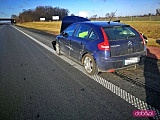 Wypadek z udziałem czterech pojazdów na A4