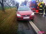 Wypadek na DK8. Autobus najechał na osobówki