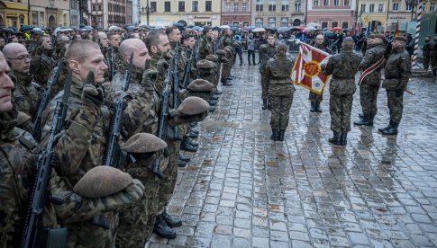 Pierwsza przysięga dolnośląskich Terytorialsów