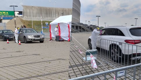 Mobilny punkt pobrań przy Stadionie Wrocław poszerza działalność 
