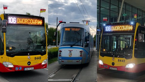 Biało-czerwono-żółte – tak MPK świętuje samorządność