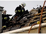 Pożar domu w miejscowości Mokronos Dolny [FOTO]