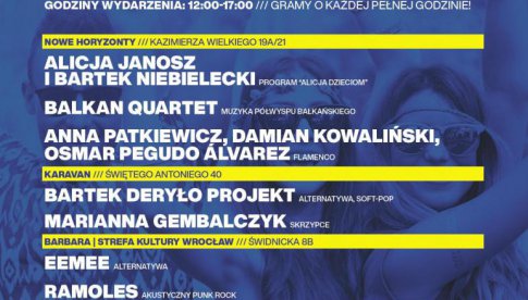 Koncerty za szybą - Wrocław świętuje Dzień Europy