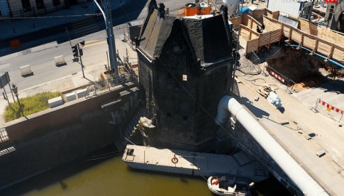 Odnowa strażnic na Moście Pomorskim