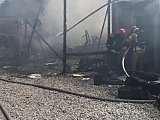 Pożar przy ulicy Buforowej [FOTO]
