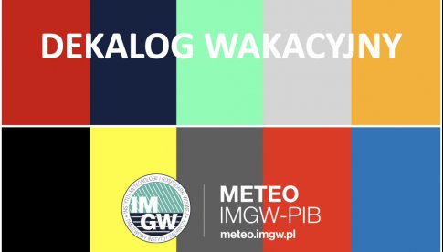 Dekalog wakacyjny IMGW