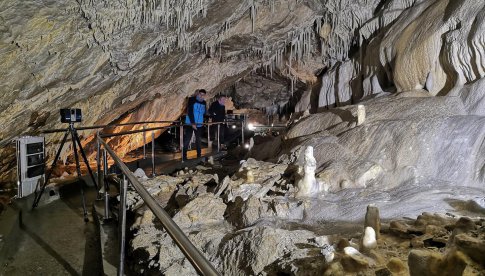 Geodeci z UPWr zmierzyli i zmapowali Jaskinię Niedźwiedzią