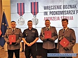 Wrocławski policjant otzymał odznakę im. A. Struja