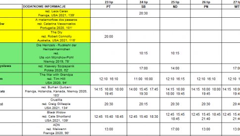 Repertuar kina NH 23-29.07