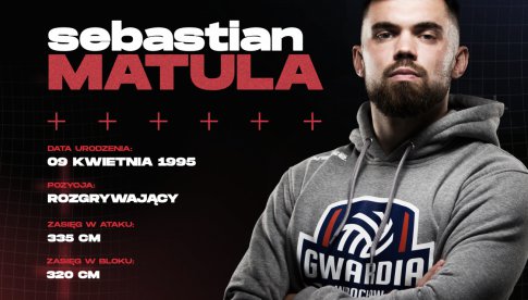 Sebastian Matula nadal rozgrywającym Gwardii Wrocław