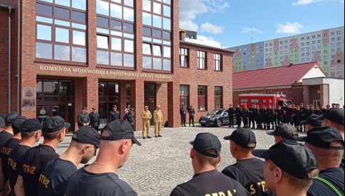 Wrocławscy strażacy pomagają gasić pożary w Grecji