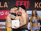 [FOTO] Gala FEN 37: ENERGA Fight Night Wrocław: Ważenie zawodników 