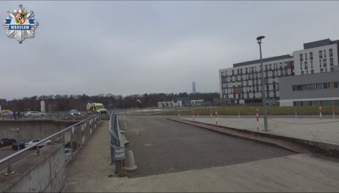 [WIDEO] Wrocławscy policjanci pilotowali transport najcenniejszego daru życia