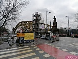 [FOTO] Postęp prac remontowych na Moście Zwierzynieckim