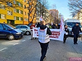 [FOTO] Przez Wrocław przeszedł marsz manifestujący prawa kobiet pracujących w Kauflandzie